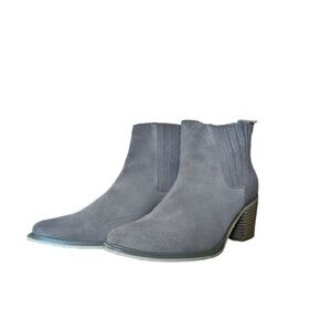 Gianni Fermani Suede Leather Elegant Taupe Ankle Booties